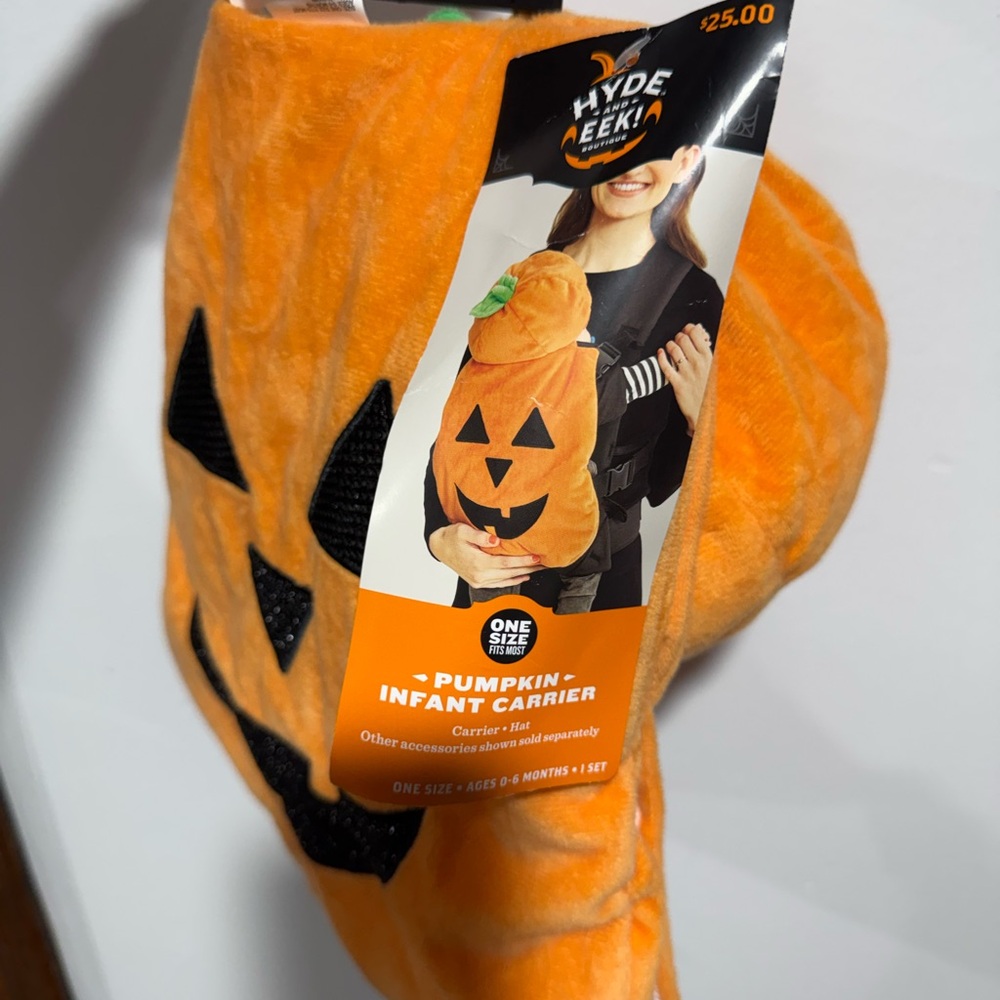 Hyde & Eek! Orange Pumpkin Infant Costume